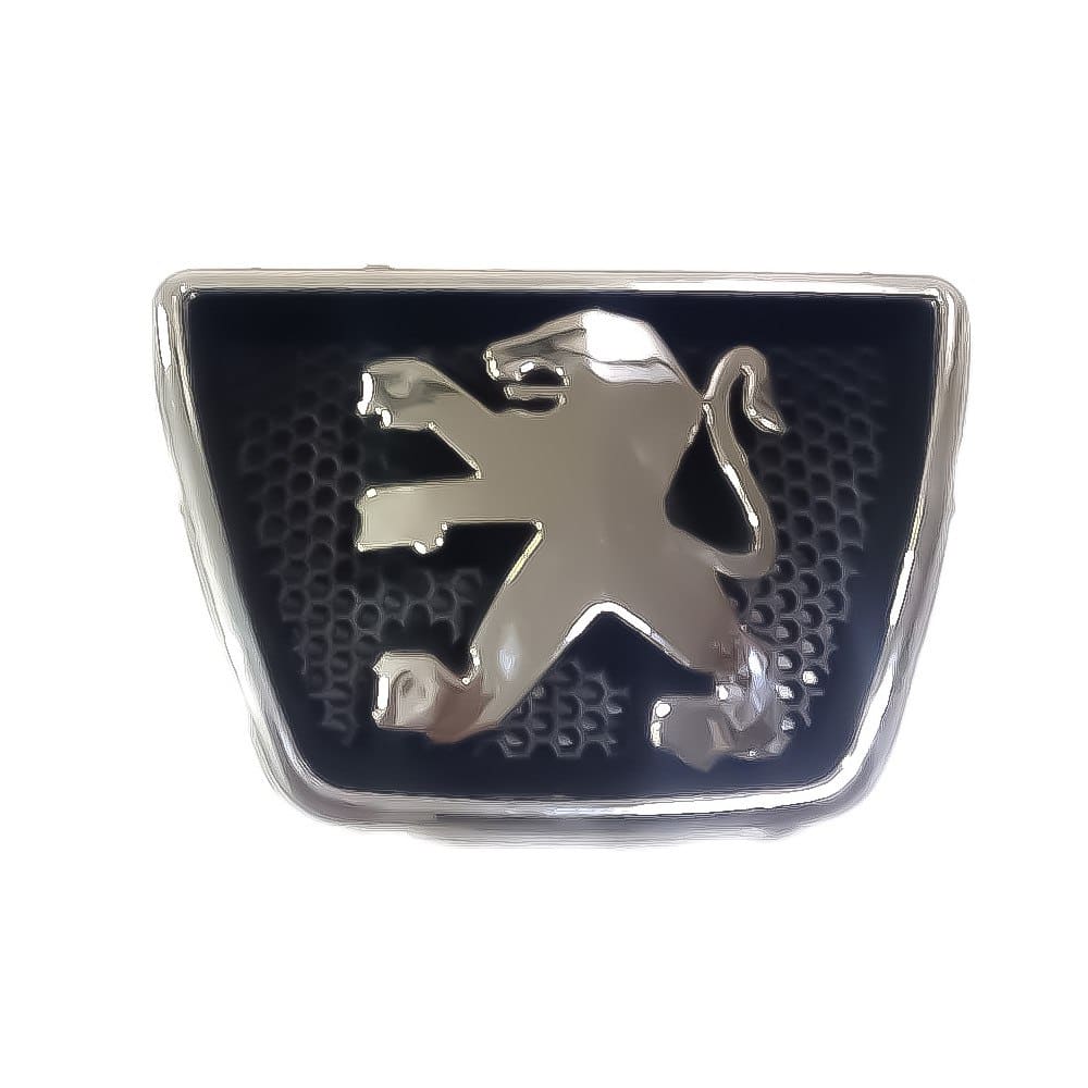 آرم جلو پنجره پژو پرشیا آبکاری استیل Peugeot