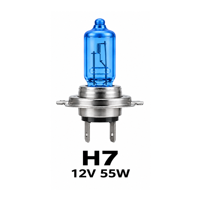 لامپ H7 یخی 12V 55W